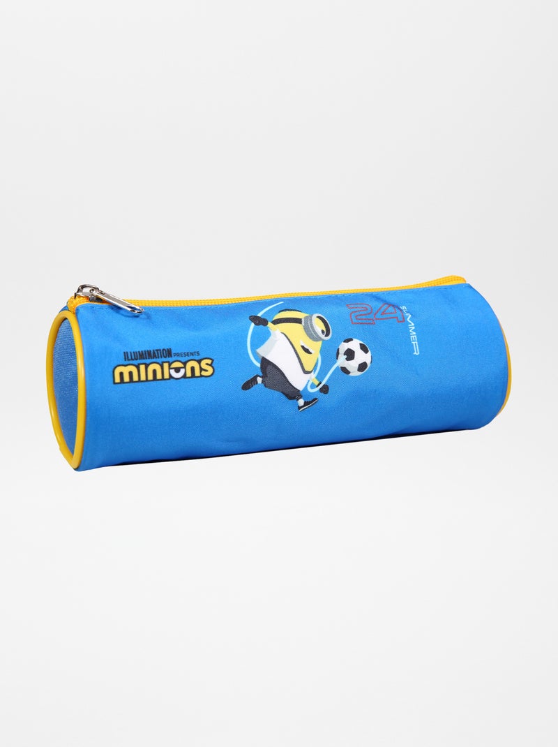 Trousse ronde 'Minions' bleu - Kiabi