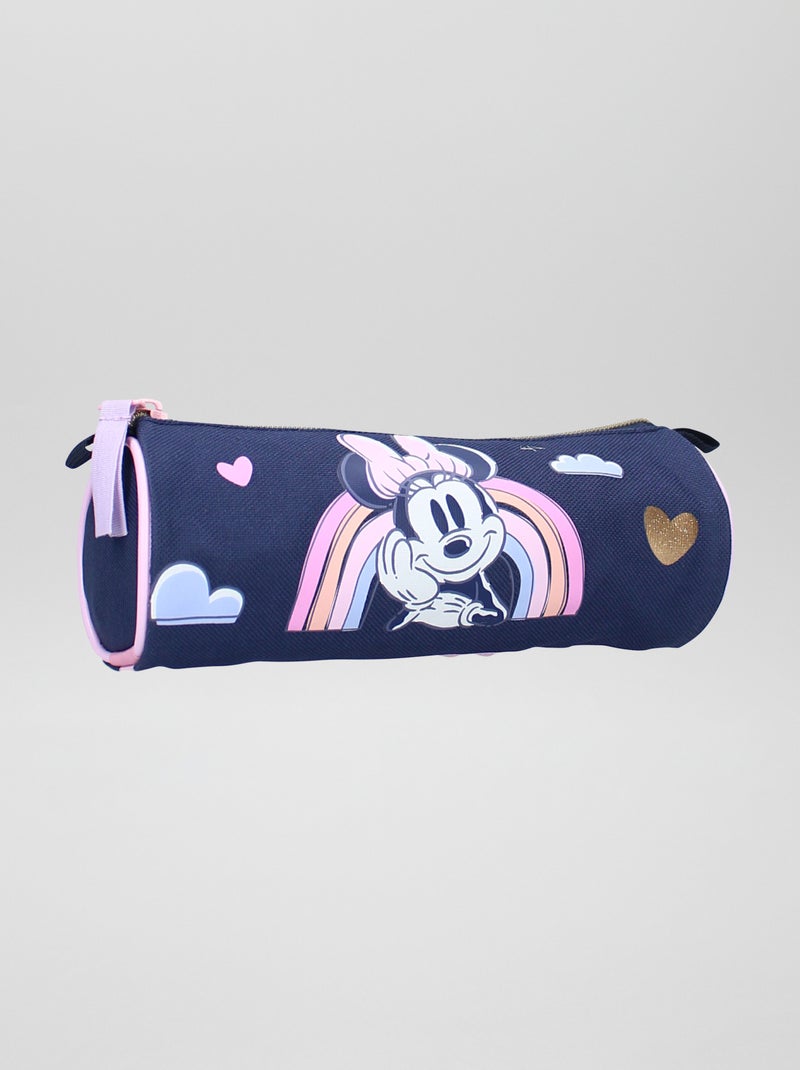 Trousse ronde 'Minnie' bleu - Kiabi