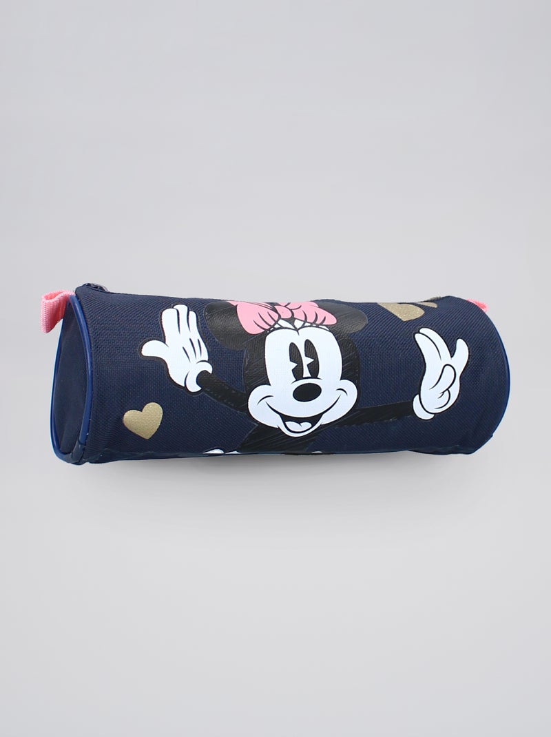 Trousse ronde 'Minnie' bleu - Kiabi