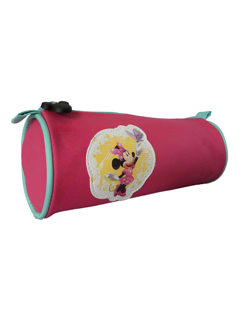 Trousse ronde Minnie rose Rose - Kiabi
