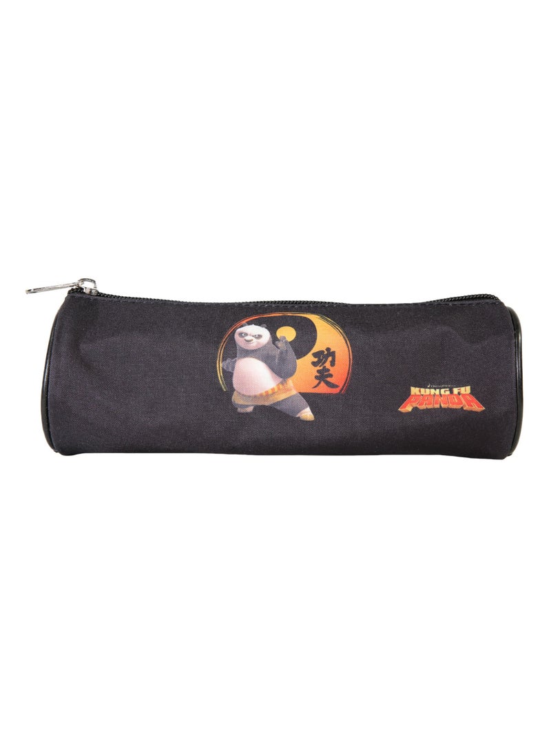Trousse ronde noire Kung Fu Panda - Bagtrotter Noir - Kiabi