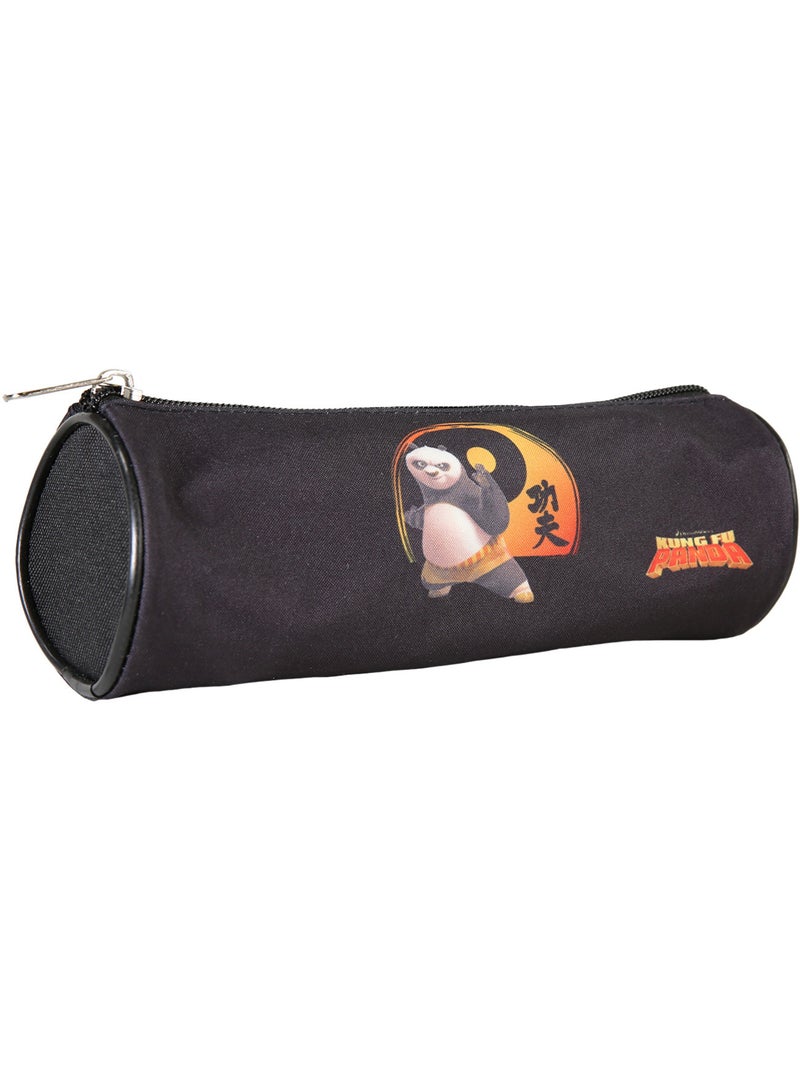 Trousse ronde noire Kung Fu Panda - Bagtrotter Noir - Kiabi