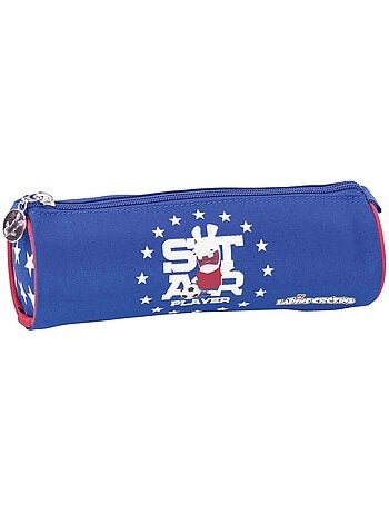 Trousse ronde polyester imprimée étoiles Hamelin Lapins Crétins