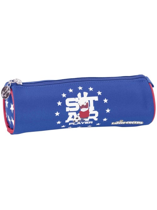 Trousse ronde polyester imprimée étoiles Hamelin Lapins Crétins - Kiabi