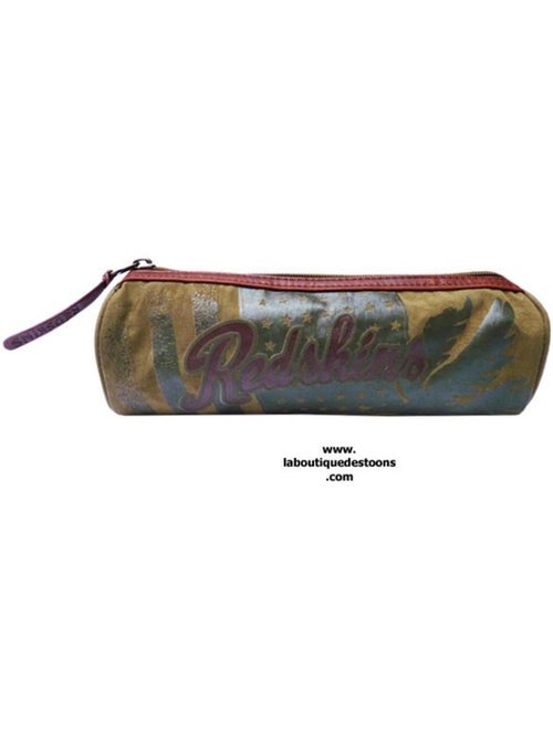 Trousse ronde Redskins officielle 22 cm imprimé camouflage et zip - Kiabi Trousse ronde Redskins officielle 22 cm imprimé camouflage et zip - Kiabi