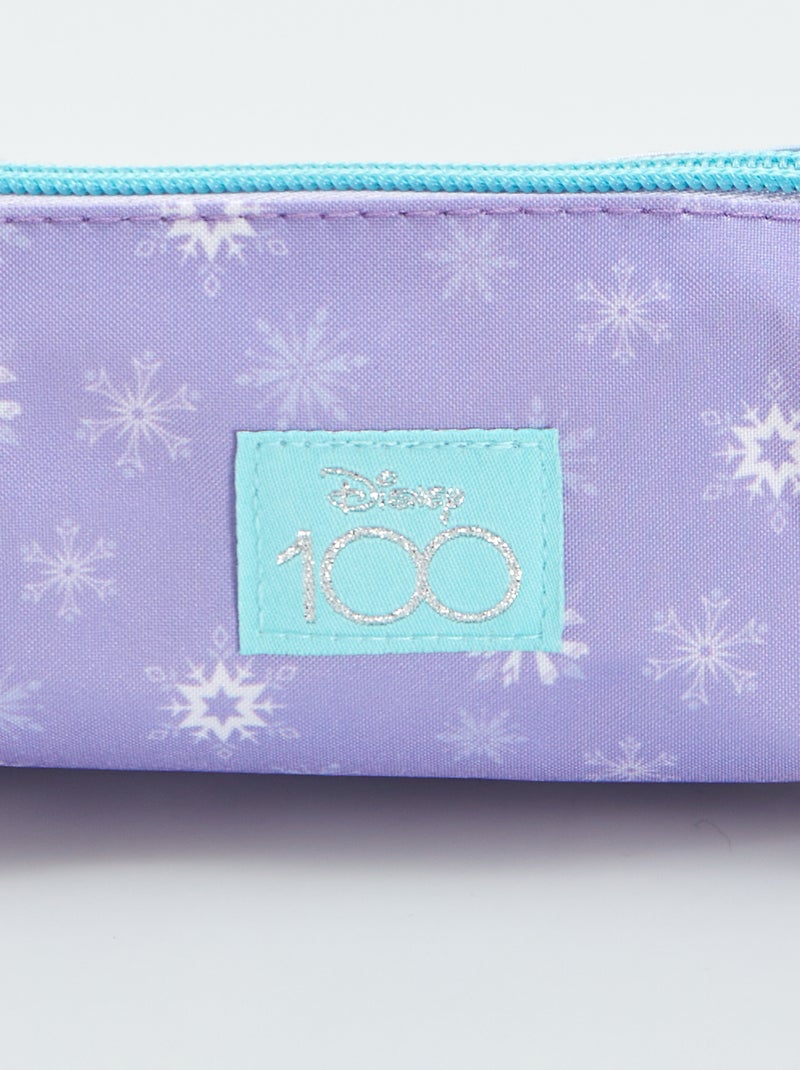 Trousse ronde 'Reine des Neiges' Violet - Kiabi