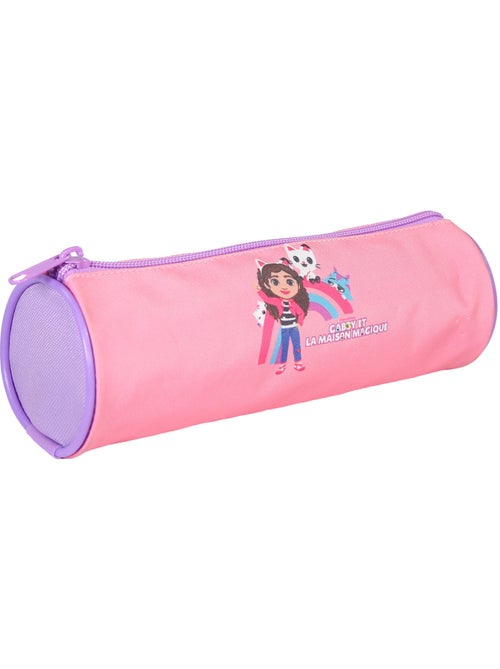 Trousse ronde rose Gabby et La Maison Magique - Bagtrotter - Kiabi