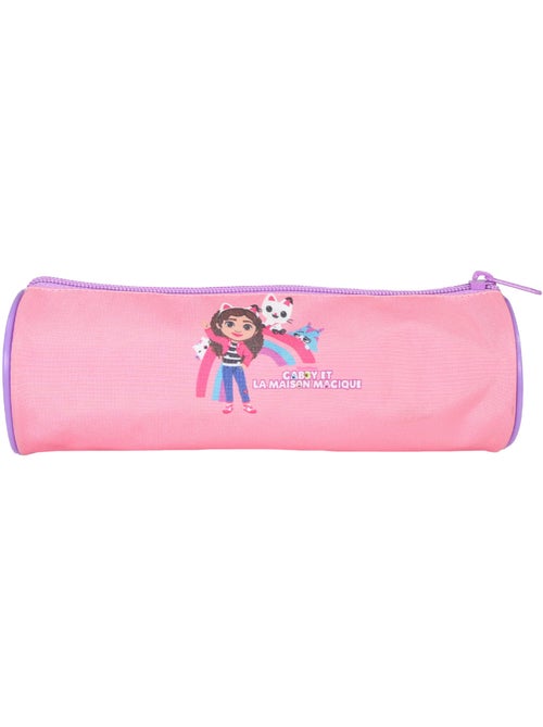 Trousse ronde rose Gabby et La Maison Magique - Bagtrotter - Kiabi