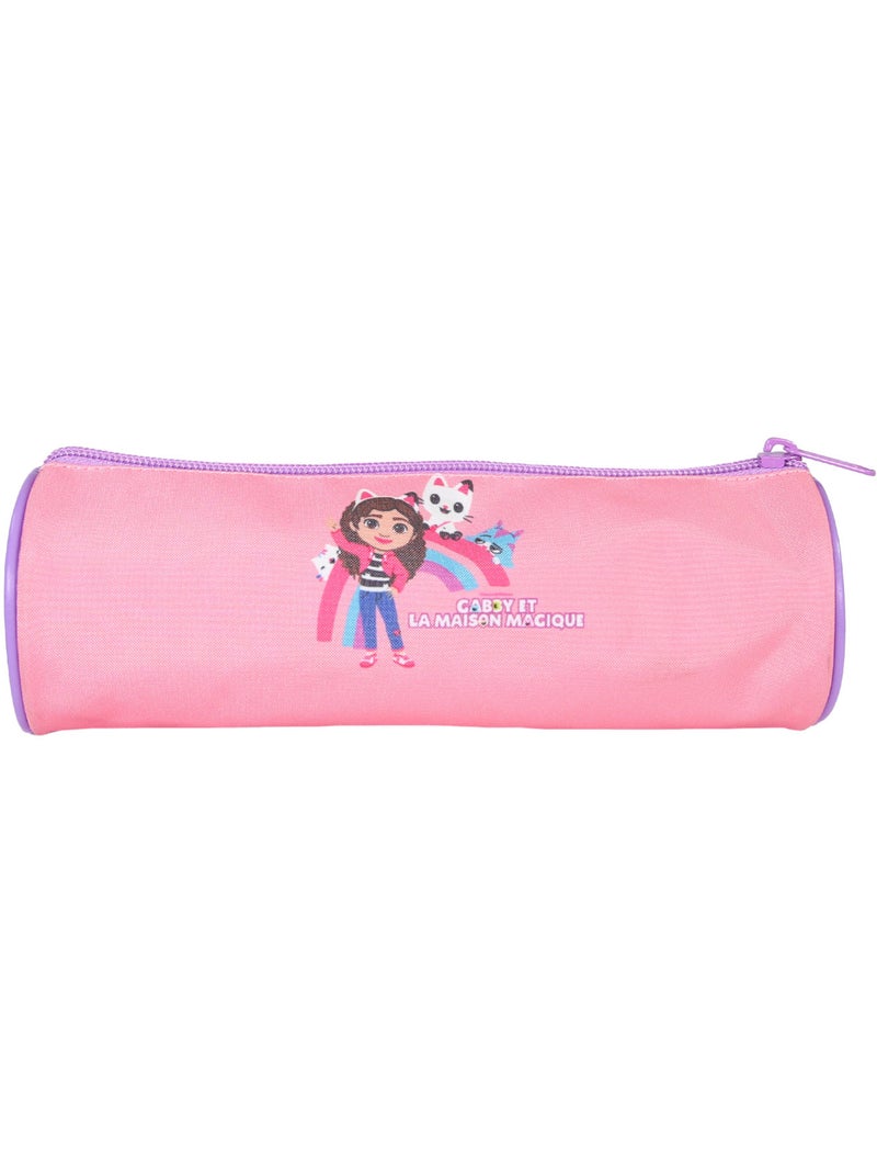 Trousse ronde rose Gabby et La Maison Magique - Bagtrotter Rose pâle - Kiabi