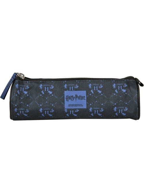 Trousse ronde scolaire enfant HARRY POTTER noir bleu - Kiabi