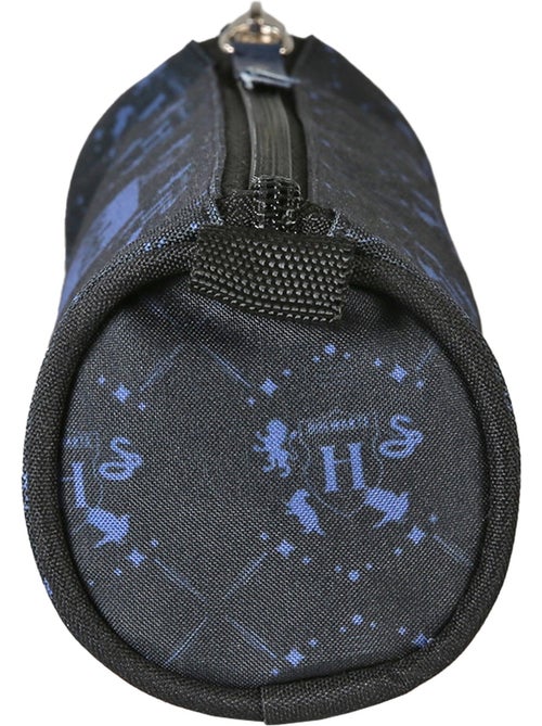 Trousse ronde scolaire enfant HARRY POTTER noir bleu - Kiabi