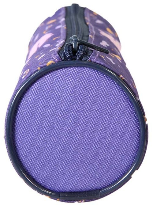 Trousse ronde scolaire fille CYBEL violette 1 compartiment zippé - Kiabi Trousse ronde scolaire fille CYBEL violette 1 compartiment zippé - Kiabi
