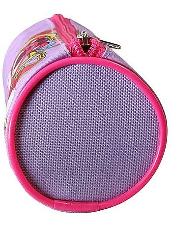 Trousse ronde scolaire fille TOY STORY rose 1 compartiment