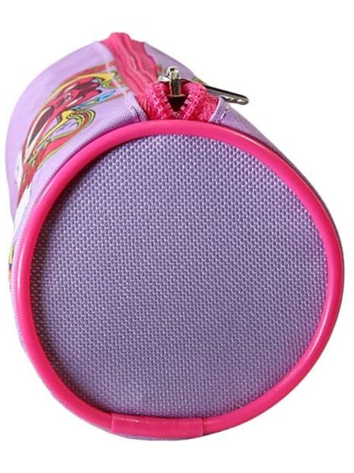 Trousse ronde scolaire fille TOY STORY rose 1 compartiment - Kiabi