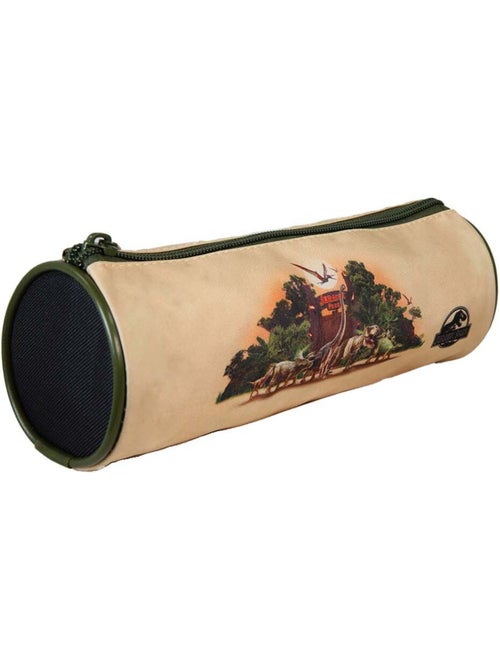 Trousse ronde scolaire garçon JURASSIC PARK beige 1 compartiment zippé - Kiabi Trousse ronde scolaire garçon JURASSIC PARK beige 1 compartiment zippé - Kiabi