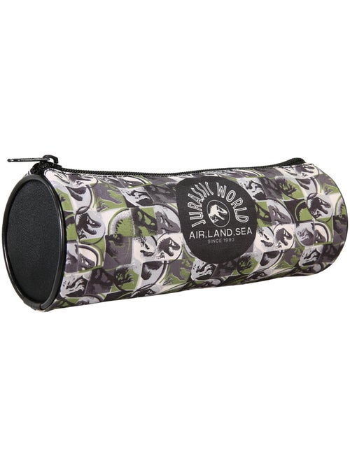 Trousse ronde scolaire garçon JURASSIC WORLD vert noir 1 compartiment zippé - Kiabi Trousse ronde scolaire garçon JURASSIC WORLD vert noir 1 compartiment zippé - Kiabi