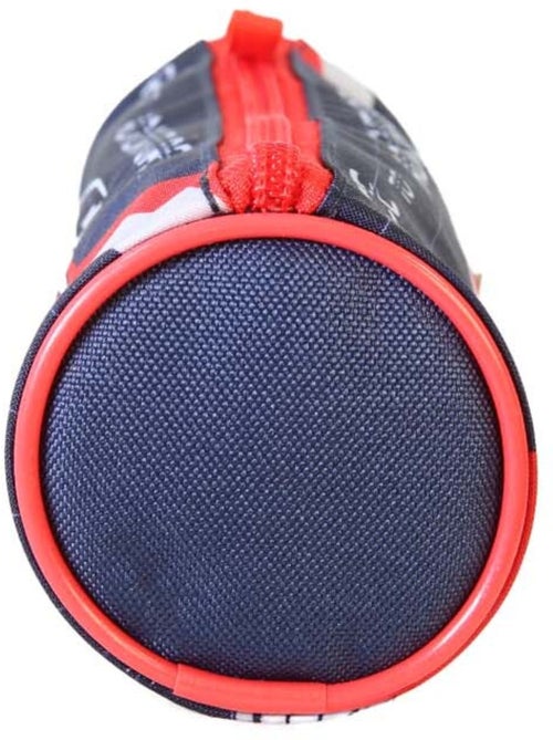 Trousse ronde scolaire garçon PHILEAS Voiture bleu rouge 1 compartiment zippé - Kiabi Trousse ronde scolaire garçon PHILEAS Voiture bleu rouge 1 compartiment zippé - Kiabi