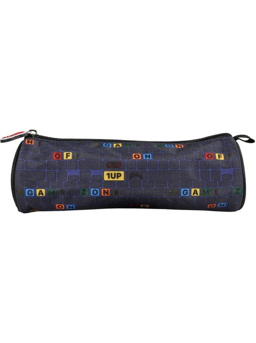 Trousse ronde scolaire KIP School Time bleu noir - Kiabi Trousse ronde scolaire KIP School Time bleu noir - Kiabi