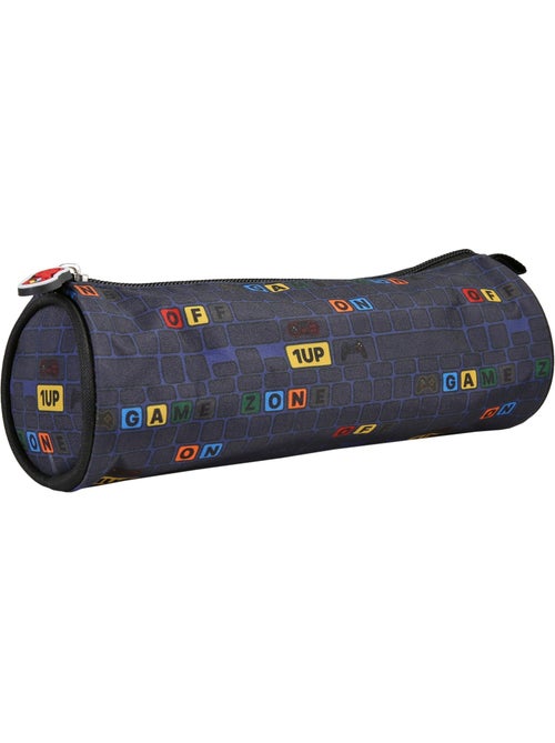 Trousse ronde scolaire KIP School Time bleu noir - Kiabi Trousse ronde scolaire KIP School Time bleu noir - Kiabi