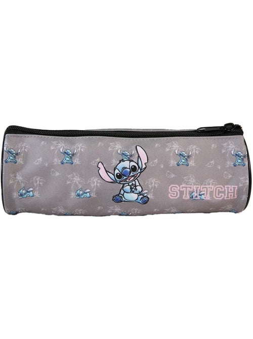 Trousse ronde scolaire STITCH grise 1 compartiment - Kiabi Trousse ronde scolaire STITCH grise 1 compartiment - Kiabi