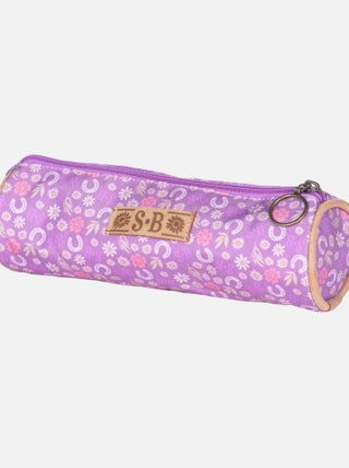 TROUSSE RONDE STALLA BIANCA FLOWER