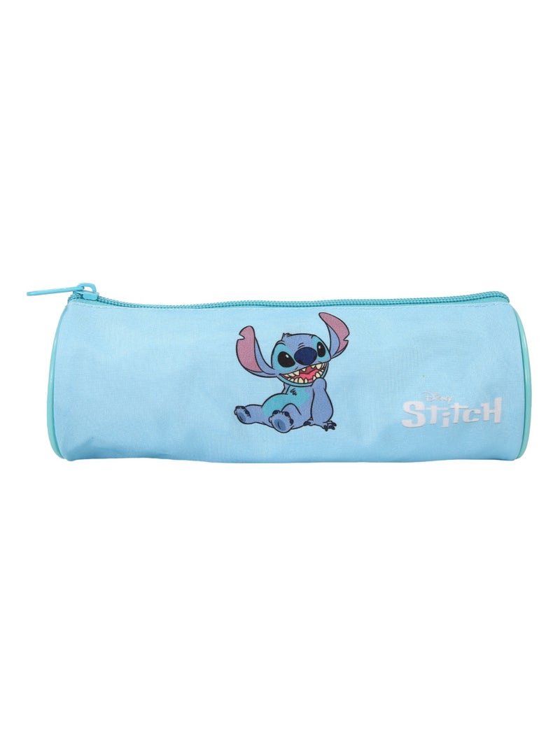 Trousse ronde Stitch 1 compartiment bleu clair  – bagtrotter Bleu - Kiabi