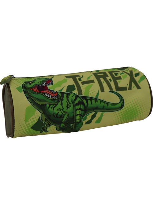 Trousse ronde T-Rex en tissu synthétique La boutique des toons - Kiabi