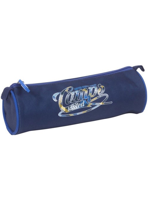 Trousse ronde 'Tadify' zippée 22 cm bleue nuit à anses - Kiabi Trousse ronde 'Tadify' zippée 22 cm bleue nuit à anses - Kiabi