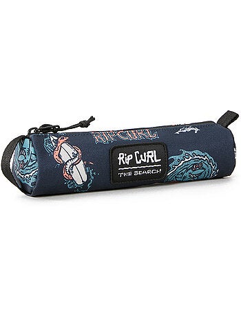 Trousse ronde textile recyclé motifs surf Rip Curl