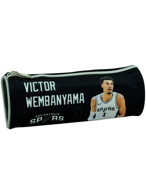 Trousse ronde tissu imprimé Victor Wembanyama NBA Basket USA - Kiabi