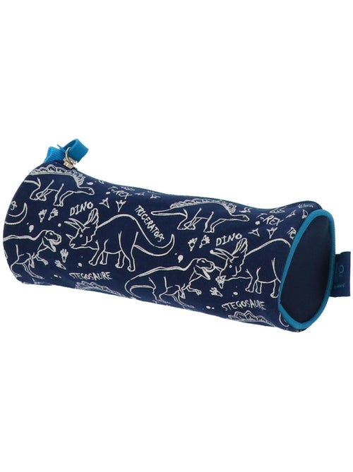 Trousse ronde tissu motifs dinosaures La boutique des toons - Kiabi