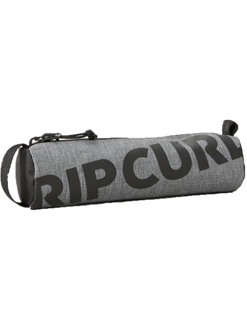 Trousse ronde zippée 21 cm texturée RIP CURL – Gris - Kiabi