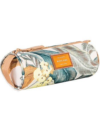 Trousse ronde zippée imprimé tropical 21 cm – RIP CURL