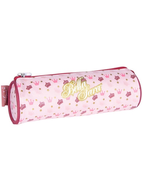Trousse ronde zippée Queen crown Bella Sara – Polyester 300D 1 compartiment - Kiabi Trousse ronde zippée Queen crown Bella Sara – Polyester 300D 1 compartiment - Kiabi