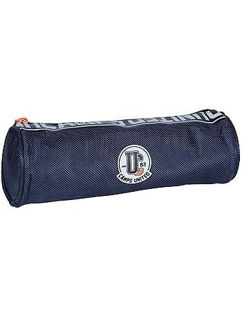 Trousse ronde zippée Tech forme cylindrique 22 cm - Camps United