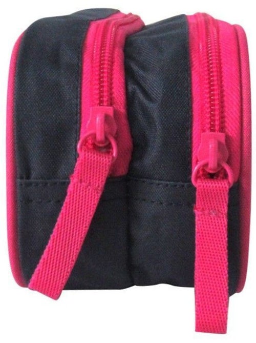 Trousse scolaire 2 compartiments Cybel Marine et Rose - Kiabi