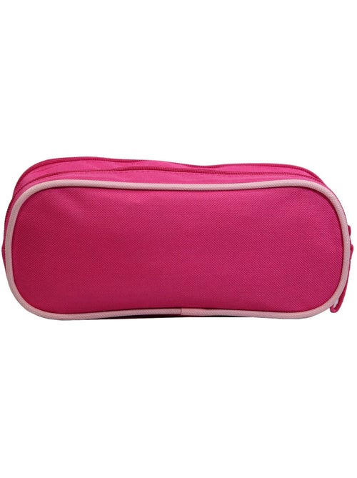 Trousse scolaire 2 compartiments Disney Princesses Rose Bagtrotter - Kiabi Trousse scolaire 2 compartiments Disney Princesses Rose Bagtrotter - Kiabi