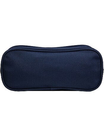 Trousse scolaire 2 compartiments Lili Lou Chat Bleue Bagtrotter