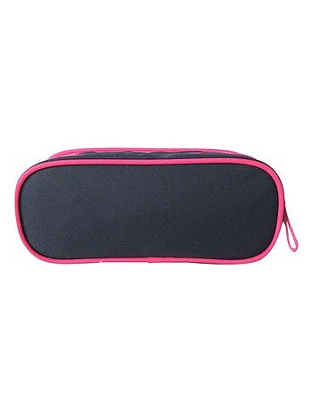 Trousse scolaire 2 compartiments Lililou Bleu marine