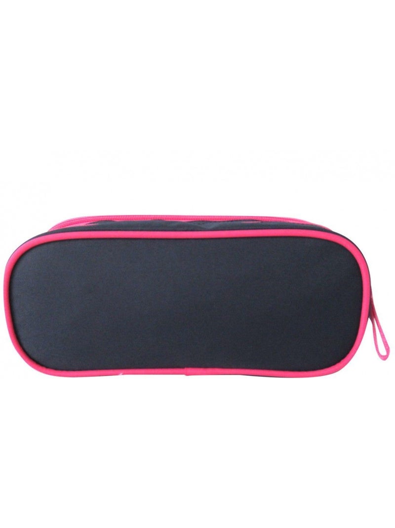 Trousse scolaire 2 compartiments Lililou Bleu marine Bleu - Kiabi
