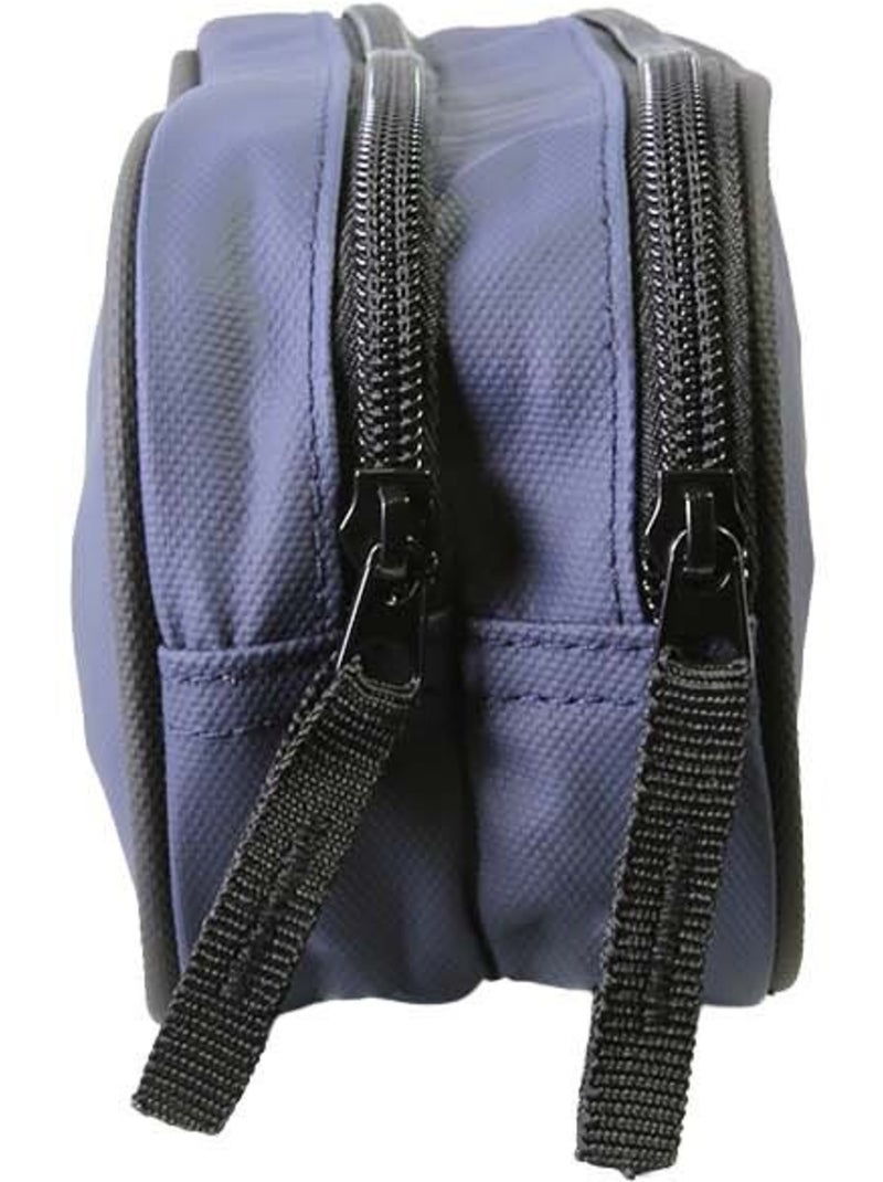 Trousse scolaire 2 compartiments OFFSHORE marine Noir - Kiabi