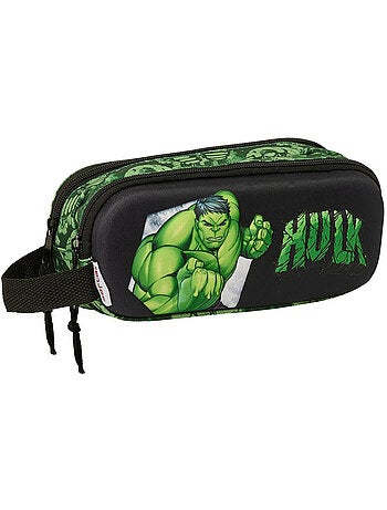 Trousse scolaire Avengers Safta Hulk 3D en textile
