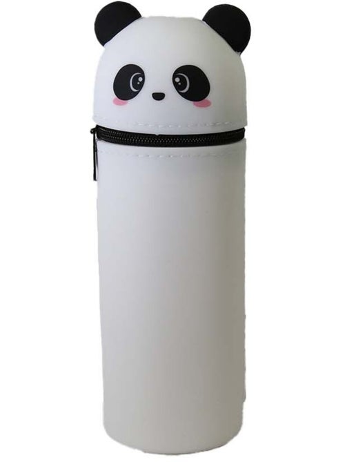 Trousse scolaire cylindrique fille 1 compartiment Panda blanc - Kiabi Trousse scolaire cylindrique fille 1 compartiment Panda blanc - Kiabi