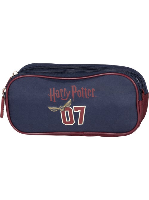 Trousse scolaire enfant 2 compartiments HARRY POTTER bleu bordeaux - Kiabi Trousse scolaire enfant 2 compartiments HARRY POTTER bleu bordeaux - Kiabi