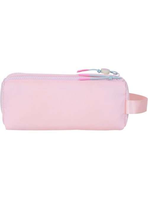 Trousse scolaire fille double compartiment MARSHMALLOW Grace Pink rose pastel - Kiabi Trousse scolaire fille double compartiment MARSHMALLOW Grace Pink rose pastel - Kiabi