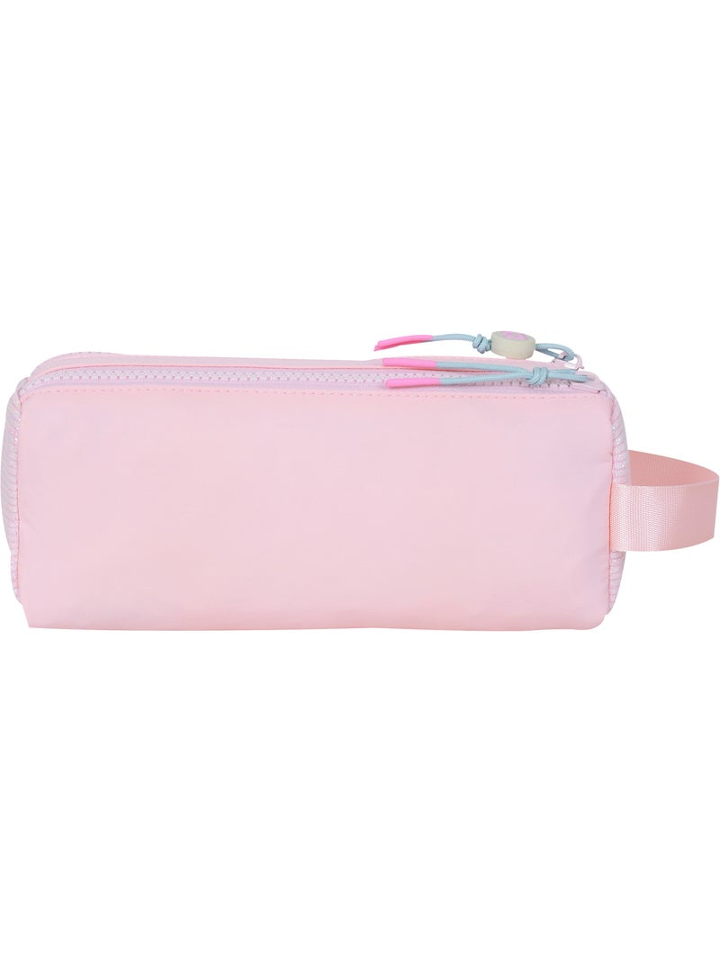 Trousse scolaire fille double compartiment MARSHMALLOW Grace Pink rose pastel Rose - Kiabi