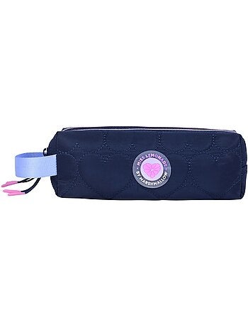 Trousse scolaire fille double compartiment MARSHMALLOW Heartsy noire