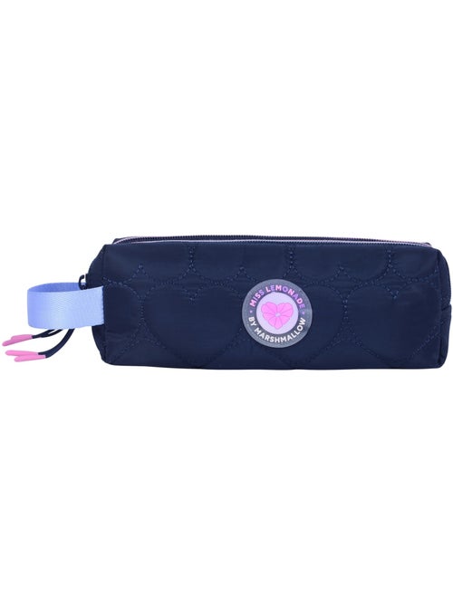 Trousse scolaire fille double compartiment MARSHMALLOW Heartsy noire - Kiabi Trousse scolaire fille double compartiment MARSHMALLOW Heartsy noire - Kiabi