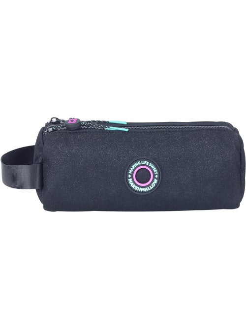 Trousse scolaire fille double compartiment MARSHMALLOW Nighty noire - Kiabi Trousse scolaire fille double compartiment MARSHMALLOW Nighty noire - Kiabi
