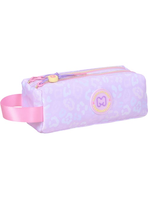 Trousse scolaire fille double compartiment MARSHMALLOW Party Jungle pastel - Kiabi Trousse scolaire fille double compartiment MARSHMALLOW Party Jungle pastel - Kiabi